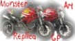 Monster Art GP Replica ddis  Valentino et Nicky